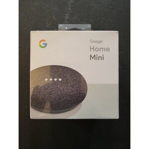 Google Home Mini Smart Assistant Charcoal (GA00216-US) NEW FACTORY SEALED